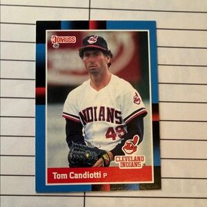 Russ Cleveland Indians Baseball Card